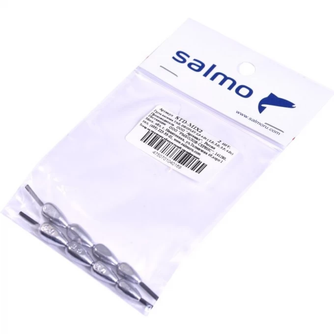 Груза косичка SALMO Tail Droplet MIX2 2.5-4.0г ( 2.5; 3.0; 3.5; 4.0г) STD-MIX2 Груза косичка SALMO Tail Droplet MIX2 2.5-4.0г ( 2.5; 3.0; 3.5; 4.0г) STD-MIX2