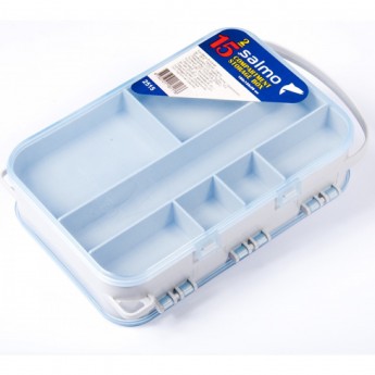 Коробка рыболовная двухсторонняя SALMO Double Sided 185х135х50 Коробка рыболовная двухсторонняя SALMO Double Sided 185х135х50